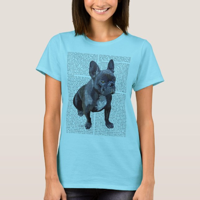 French Bulldog Plain T-Shirt (Front)