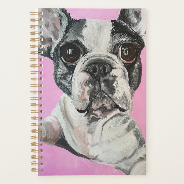 French Bulldog Planner (Front)