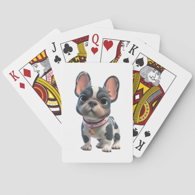 French Bulldog  Playing Cards (Back)