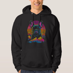 French Bulldog Pop Art For Frenchie Pet Owner Hoodie