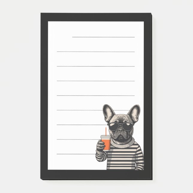 French Bulldog  Post-it Notes (Front)