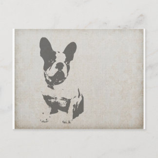 French Bulldog Postcard