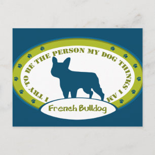 French Bulldog Postcard