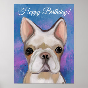 FRENCH BULLDOG   POSTER