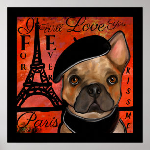 FRENCH BULLDOG POSTER
