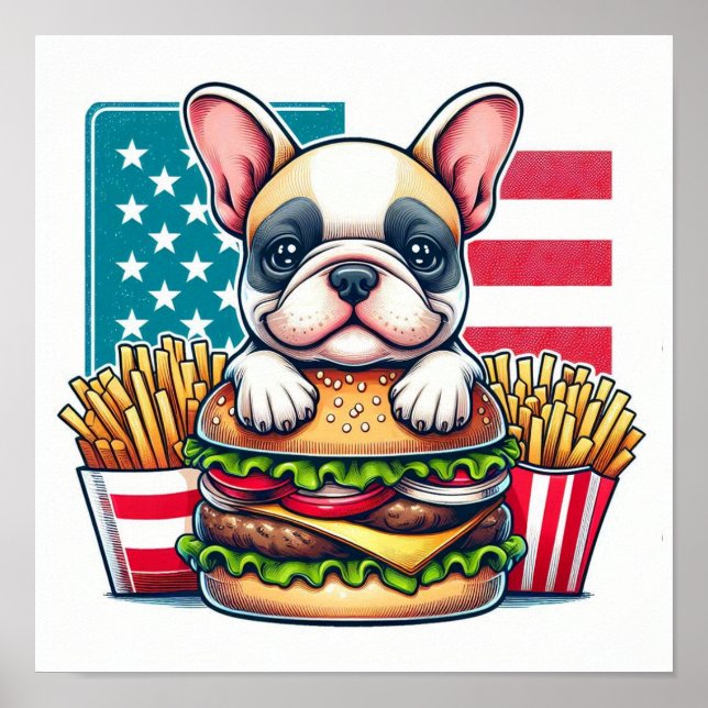 French Bulldog Poster (Front)