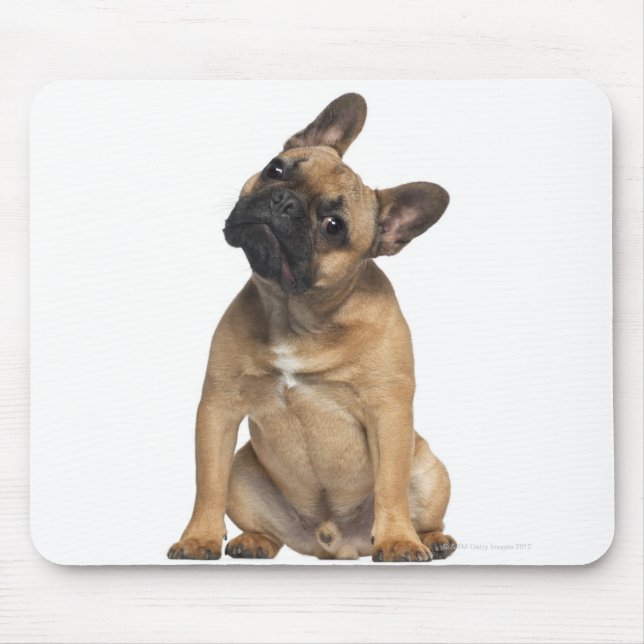 French Bulldog puppy (7 months old) Mouse Pad (Front)