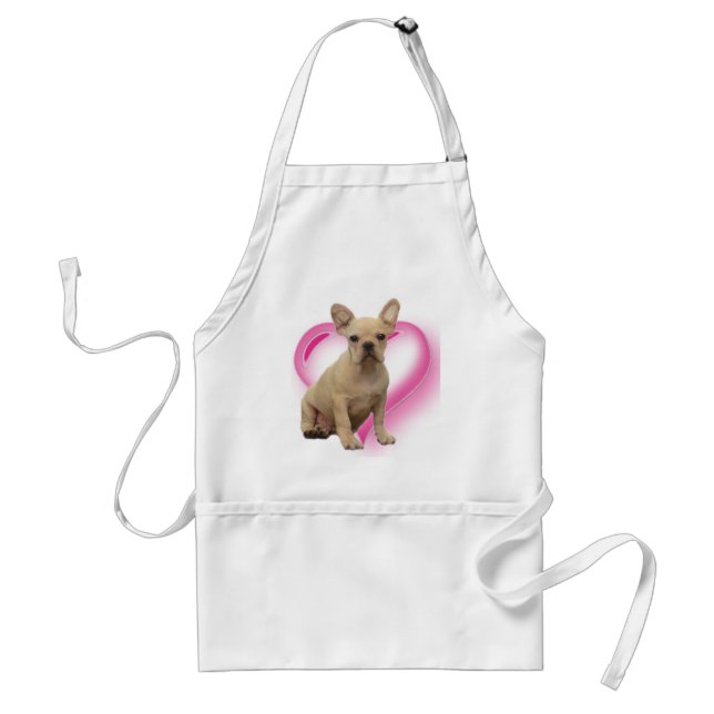 French bulldog puppy apron (Front)