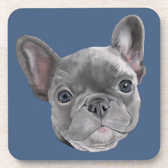 French Bulldog Puppy Coaster (Front)