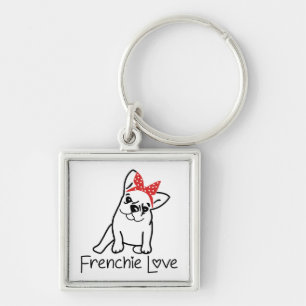 French Bulldog Puppy Dog Mum Rescue Adoption Lover Key Ring