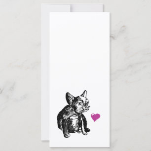 French Bulldog Puppy Hearth Rackcard