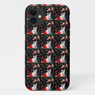 French Bulldog Puppy In Santa’s Hat Pattern   Case-Mate iPhone Case
