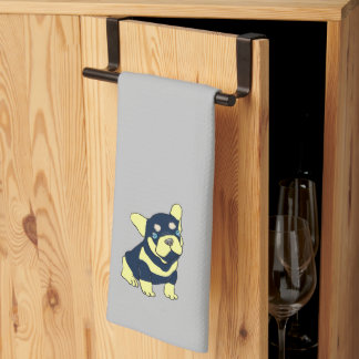 French Bulldog Puppy Kitchen Towels