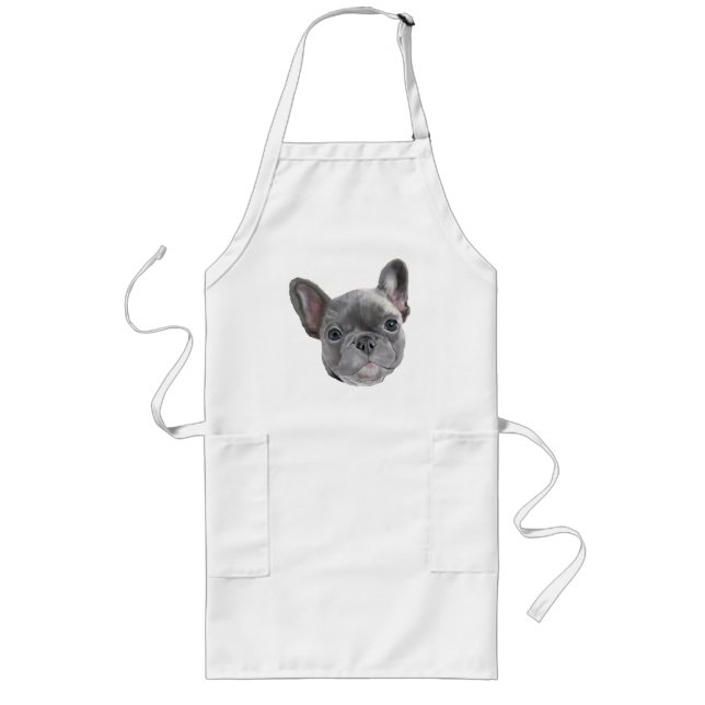 French Bulldog Puppy Long Apron (Front)