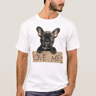 French Bulldog Puppy.. Love Me! T-Shirt