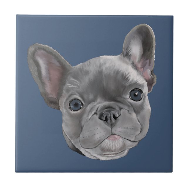 French Bulldog Puppy Tile (Front)
