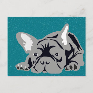 French Bulldog pure Postcard