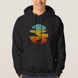 French Bulldog Retro Vintage Style 60s 70s Men Wom Hoodie