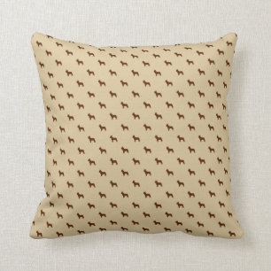 French Bulldog reversible fawn and brown pillow