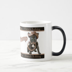 French Bulldog Rodeo Champ Magic Mug
