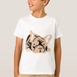 French Bulldog rose T-Shirt