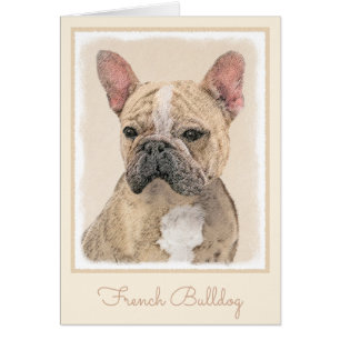French Bulldog (Sable) Painting - Cute Original Do