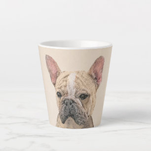 French Bulldog (Sable) Painting - Cute Original Do Latte Mug