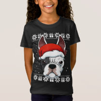 French Bulldog Santa Hat Christmas Pajama Cute Dog