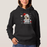 French Bulldog Santa Hat Personal Stalker Christma Hoodie<br><div class="desc">French Bulldog Santa Hat Personal Stalker Christmas</div>