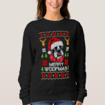 French Bulldog Santa Hat Ugly Christmas Sweater Ho<br><div class="desc">French Bulldog Santa Hat Ugly Christmas Sweater Holiday</div>