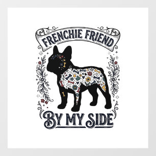 French Bulldog Shirt Vintage Floral Dog Lover Art_