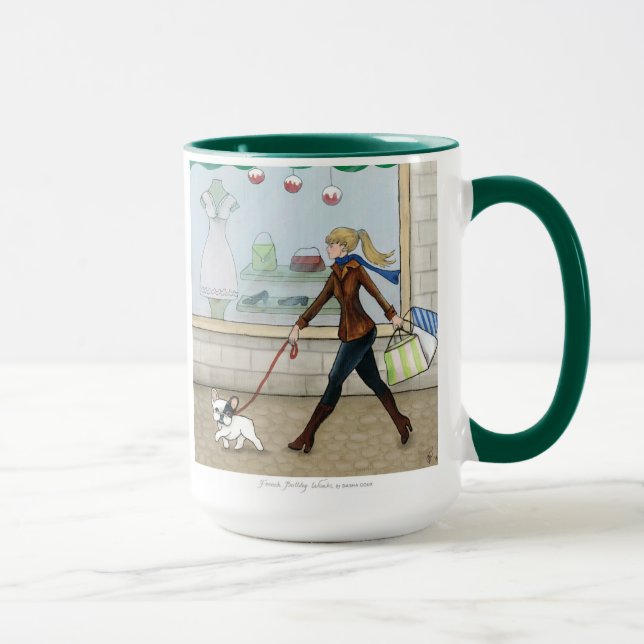 French Bulldog Shopping Mug (Right)