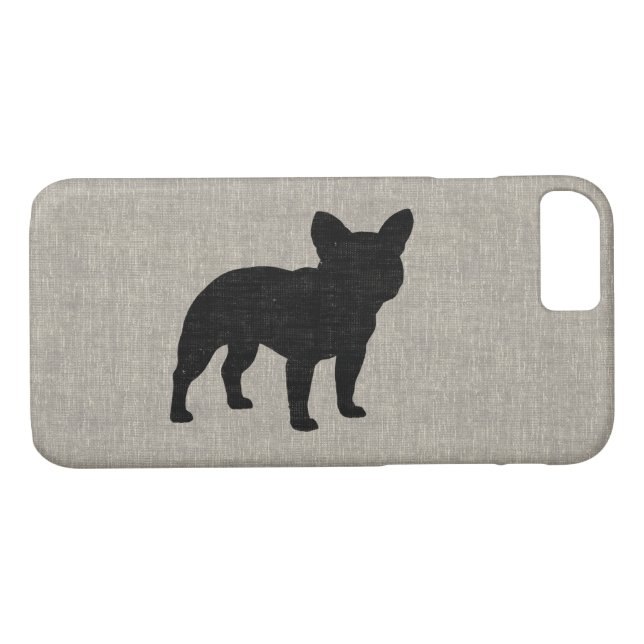 French Bulldog Silhouette Case-Mate iPhone Case (Back (Horizontal))
