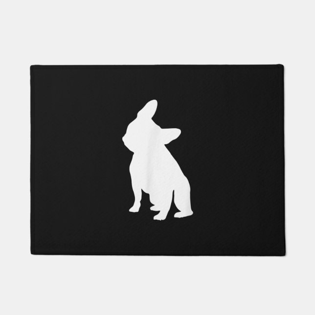 french bulldog simple | frenchie cute gift doormat (Front)