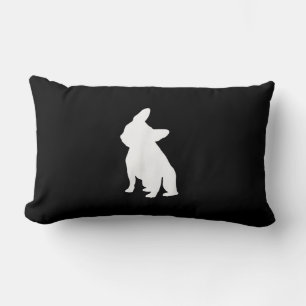 french bulldog simple   frenchie cute gift lumbar cushion