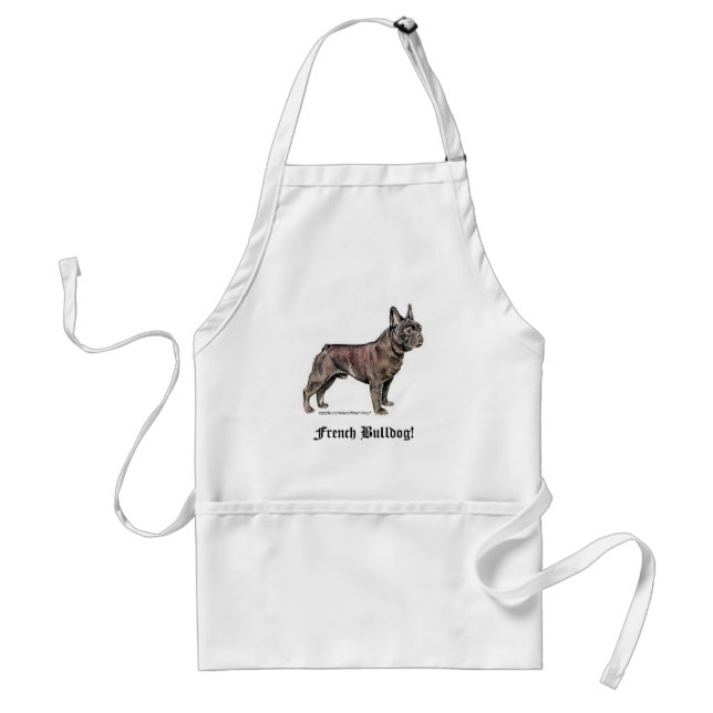 French Bulldog! Standard Apron (Front)