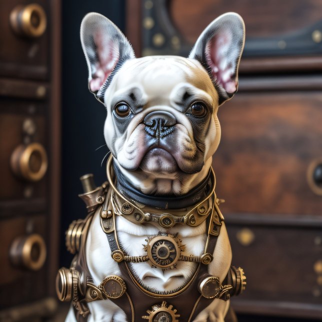 French Bulldog steampunk Puppy  Tissue Paper (Creator Uploaded)