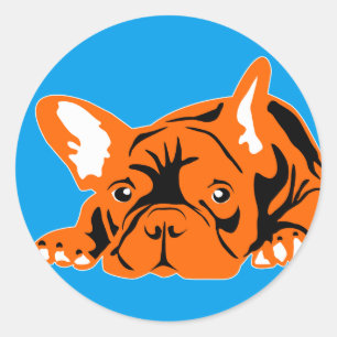 French Bulldog sticker indoor