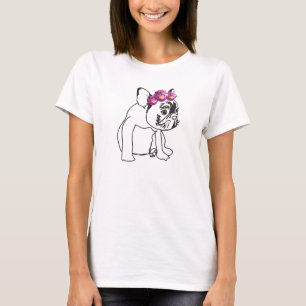 French Bulldog Sweet Puppy Women's Bella Top