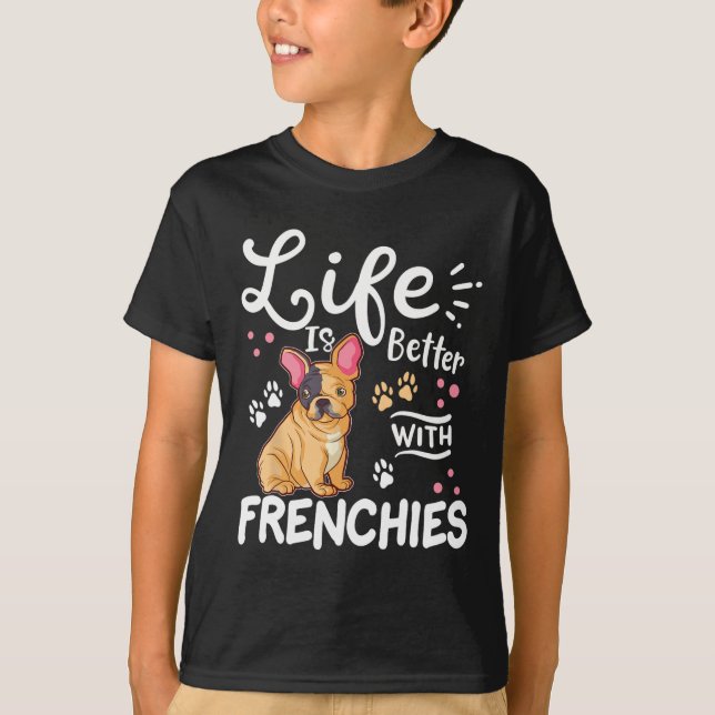 French Bulldog  T-Shirt (Front)