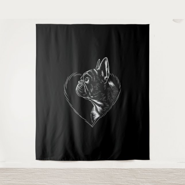 French Bulldog Tapestry (Front)