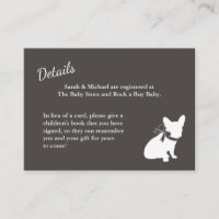 French Bulldog Theme Party - Baby Shower Neutral