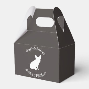 French Bulldog Theme Party - Baby Shower Neutral Favour Box