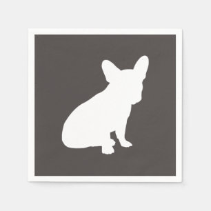 French Bulldog Theme Party - Baby Shower Neutral Napkin