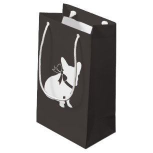 French Bulldog Theme Party - Baby Shower Neutral Small Gift Bag