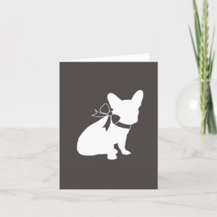 French Bulldog Theme Party - Baby Shower Neutral Thank You Card