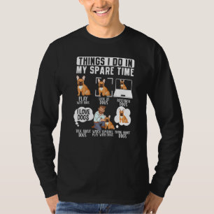 French Bulldog Things I Do In My Spare Time T-Shirt