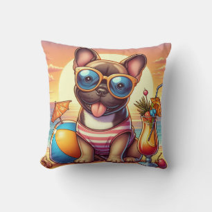 French Bulldog Throw Pillow
