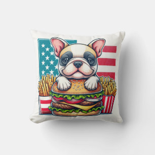 French Bulldog Throw Pillow