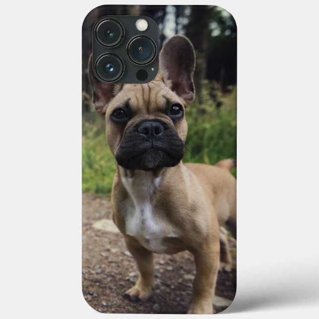 French Bulldog Throw Pillow Case-Mate iPhone Case (Back)